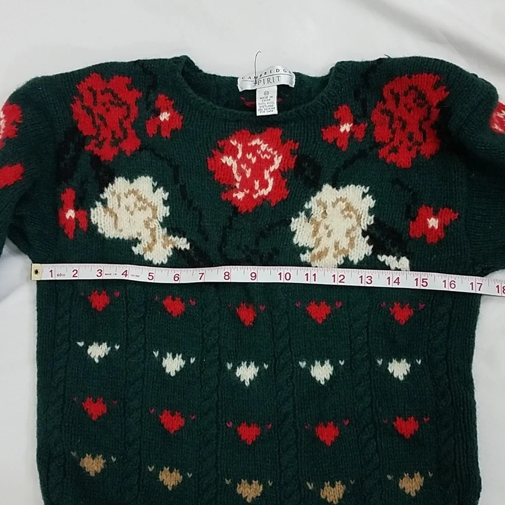 Cambridge Spirit Shetland Wool Sweater M
